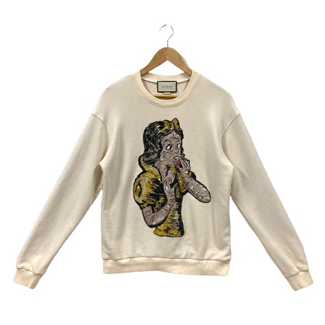 gucci snow white sweatshirt|gucci inspired sweatshirt.